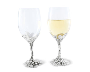 Arthur Court Grape Grape Wine Glasses