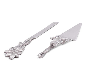 Arthur Court Magnolia Magnolia Cake Knife and Pie Server