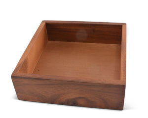 Arthur Court Misc. Lunchon Wood Napkin Box