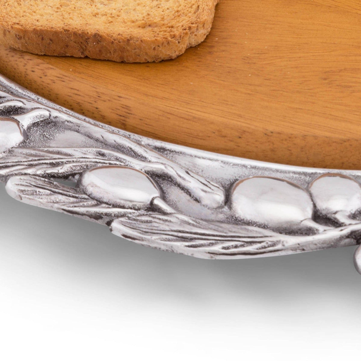 Arthur Court Olive Grove Olive Wood Cheese Set
