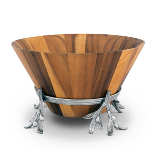 Arthur Court Olive Grove Olive Wood Salad Bowl