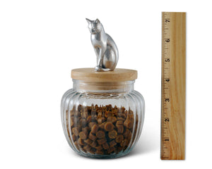 Arthur Court Pet Cat Treat Jar