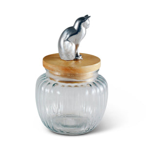 Arthur Court Pet Cat Treat Jar