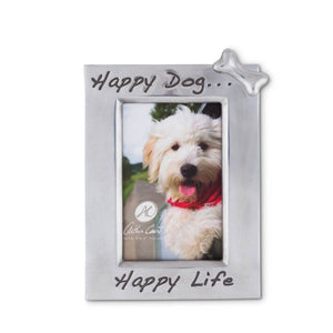 Arthur Court Pet Happy Dog 4 x 6 Frame