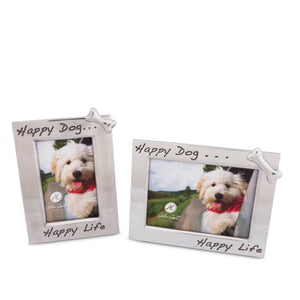 Arthur Court Pet Happy Dog 4 x 6 Frame