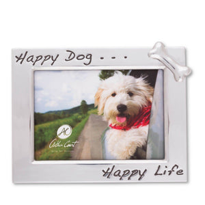 Arthur Court Pet Happy Dog 5 x 7 Frame