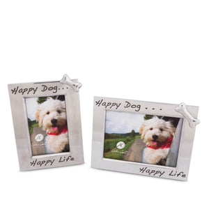 Arthur Court Pet Happy Dog 5 x 7 Frame