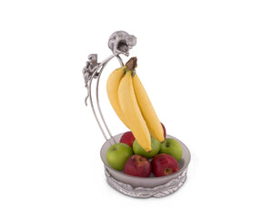 Arthur Court Safari Monkey Banana Holder with Bowl