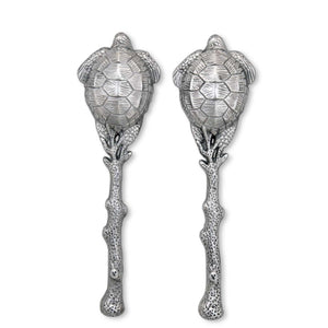 Arthur Court Sea and Shore Sea Turtle Salad Servers