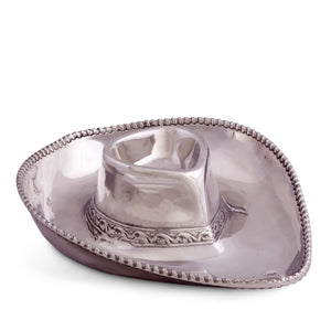 Arthur Court Western Frontier Cowboy Chip and Dip