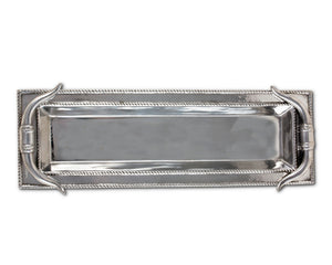 Arthur Court Western Frontier Longhorn Oblong Tray