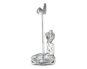 Arthur Court Western Frontier Rooster Paper Towel Holder