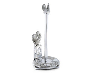 Arthur Court Western Frontier Rooster Paper Towel Holder